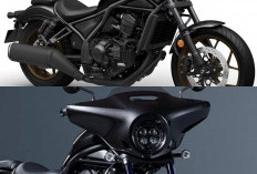 Honda Rebel 1100T, Motor Cruiser Touring Bertenaga Besar dengan Fitur Premium