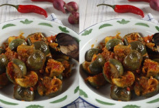 Bikin Nagih Inilah Sambal Teri dan Terong, Yang Menggelegar!