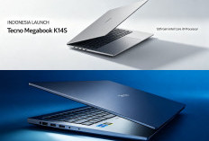 Tecno Megabook K14S Resmi Meluncur di Indonesia: Laptop Tipis Ringan dengan Tenaga Prosesor Core i9!