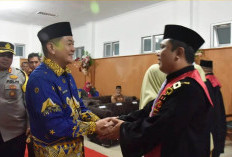 Pj Wako Hadiri Pelantikan Wakil Ketua PN