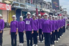 Mahasiswa Universitas Lembah Dempo Tunjukkan Semangat Patriotisme