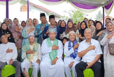 Pererat Silaturahmi, Hera Parianti Ludi Hadiri Syukuran Jamaah Haji di Dusun Pagar Agung