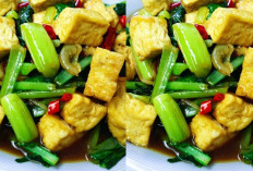 Wow Bikin Ngiler Tumis Tahu dan Sawi Hijau, Yang Praktis!