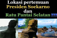 Kisah Mistis Karang Kursi di Pantai Karang Hawu Jadi Tempat Pertemuan Soekarno dan Nyai Roro Kidul?