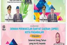 UCAPAN PEMKOT DAN DPRD PAGARALAM