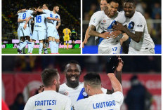 Liga Italia - Inter Milan Cukur Tim Promosi 5 Gol Tanpa Balas