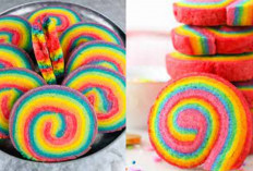 Yuk Warnai Harimu Dengan Resep Rainbow Swirl Cookies Homemade Rasanya Bikin Menarik Hati!