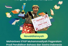 Mahasiswa STKIP Muhammadiyah Pagaralam Juara 2 Duta Literasi Remaja Sumsel 2025