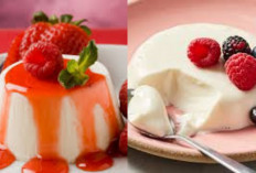 Resep Panna Cotta Stroberi ala Restoran Lembut Legit Bikin Lidah Bergoyang!