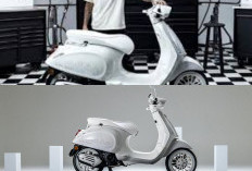 Vespa Sprint 150 Edisi Justin Bieber : Skuter Kolaborasi Pop Star Dunia dengan Desain Eksklusif dan Teknologi 
