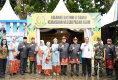 Pj Gubernur Tinjau Stand Dinas – Instansi Pemkot Pagaralam