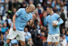 Hasil Liga Inggris - Duo Haaland-Foden, Manchester City Menang Comeback atas Manchester United