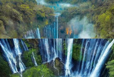 Yuk Menikmati Keindahan Panorama Air Terjun Tumpak Sewu di Kaki Gunung Semeru! 