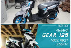 Cek Harga Yamaha Gear 125 Terbaru 2026, Motor Irit dan Praktis untuk Harian Masih Terjangkau!