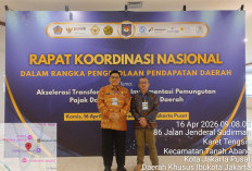 Bapenda Pagar Alam Hadiri Rakornas