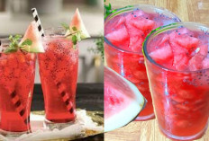 Segarnya Es Semangka Dingin, Minuman Pelepas Dahaga Favorit Semua Kalangan!