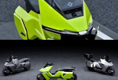 Omoway OMO-X Resmi Bikin Geger, Motor Listrik Futuristik Ini Bisa Berdiri Sendiri!