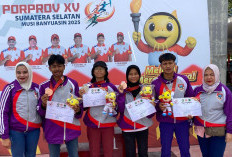 Atlet Panjat Tebing Sumbang Empat Medali di Porprov Sumsel 2025