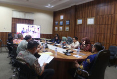 Kepala BKAD Pagar Alam Ikuti Rapat Bersama Komisi II DPR RI