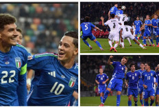 UEFA Nations League,  Italia Hancurkan Israel dengan Skor 4-1