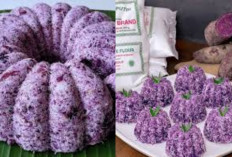 Wow Menarik Nih Guys Untuk Dicoba! Resep Kue Sangkulun Ubi Ungu Dengan Bahan Sederhana!