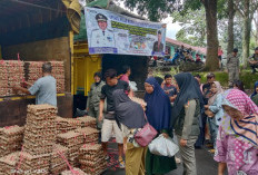 Hitungan Jam Ribuan Paket Sembako Ludes 