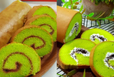  Mencicipi Kelezatan Bolu Pandan Gulung Kukus Lembut Dan Enak!