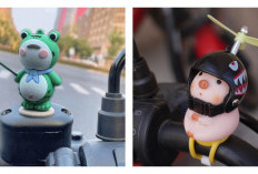 Bikin Gemas Aksesoris Motor Lucu Cara Unik Tampil Beda di Jalan