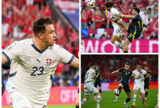 Hasil EURO 2024 -  Timnas Swiss dan Skotlandia Bermain Imbang 1-1 