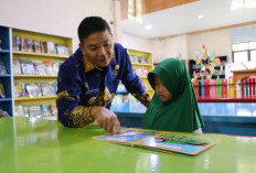 Pj Wako Kunjungi Kantor Dinas Perpustakaan