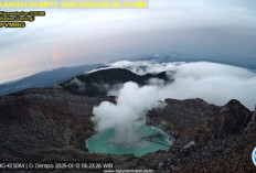 Gunung Dempo Alami Erupsi