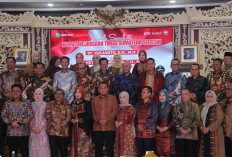 Ketua TP-PKK Pagar Alam Hadiri Acara Pisah Sambut Kajati Sumsel