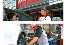Cek Ban Gratis di Rest Area Tol Cikampek, Bridgestone Siap Sambut Pemudik