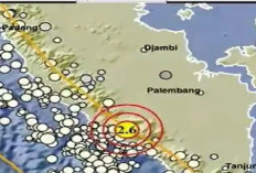  Gempa Magnitudo 2,5 Guncang Barat Daya Pagar Alam
