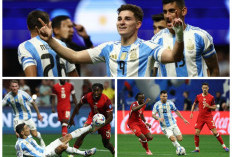 Hasil Copa America 2024 - Timnas Argentina Lakoni Start Sempurna Hancurkan Kanada