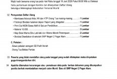 Calon Siswa Baru SMP Negeri 2 Pagaralam Wajib Daftar Ulang