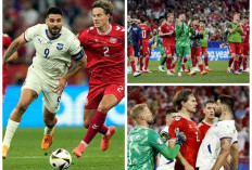 Hasil EURO 2024 - Denmark Lolos ke 16 Besar