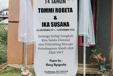 Papan Ucapan Akrilik dari Mang Ngagauka Florist