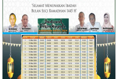 UCAPAN JADWAL IMSYAKIYAH