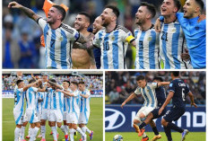 Hasil Uji Coba -  Argentina Menang Telak dengan Skor 4-1 atas Timnas Guatemala 