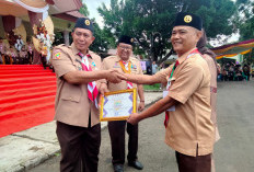 Kwaran Dempo Selatan Raih Penghargaan Tergiat pada HUT Pramuka ke-64