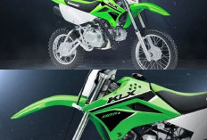 Kawasaki KLX 110 2026, Motor Trail Mini Tangguh, Cocok untuk Anak Muda, Ini Spesifikasinya!