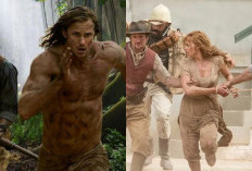 Aksi Alexander Skarsgard Berpetualang di Hutan Rimba di Film The Legend of Tarzan