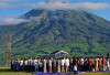 Viral Lokasi Salat Ied dengan Pemandangan Gunung nan Indah di Jawa Tengah: Beribadah Serasa di Atas Awan