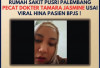  RS Pusri Palembang Pecat Dokter yang Komentari Pasien Yurizal