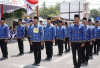 BKPSDM Pagaralam Tampil Semangat di Lomba Gerak Jalan HUT RI ke-81