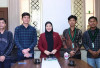 Ketua DPRD Pagar Alam Terima Audiensi HMI