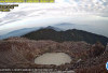Danau Kawah Gunung Dempo Berwarna Abu-Abu Keruh