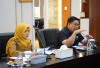 Wawako Pagaralam Hj. Bertha Pimpin Evaluasi LKjIP