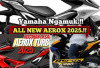 Desain Yamaha Aerox 180 2025 Bocor! Skutik Baru yang Siap Saingi Pasar dengan Fitur Unggulan Terbarunya!